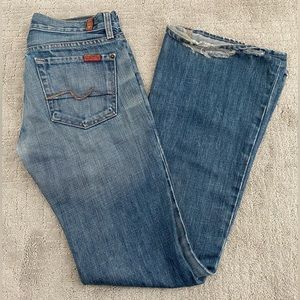 7 For All Mankind Flare Jean size 25